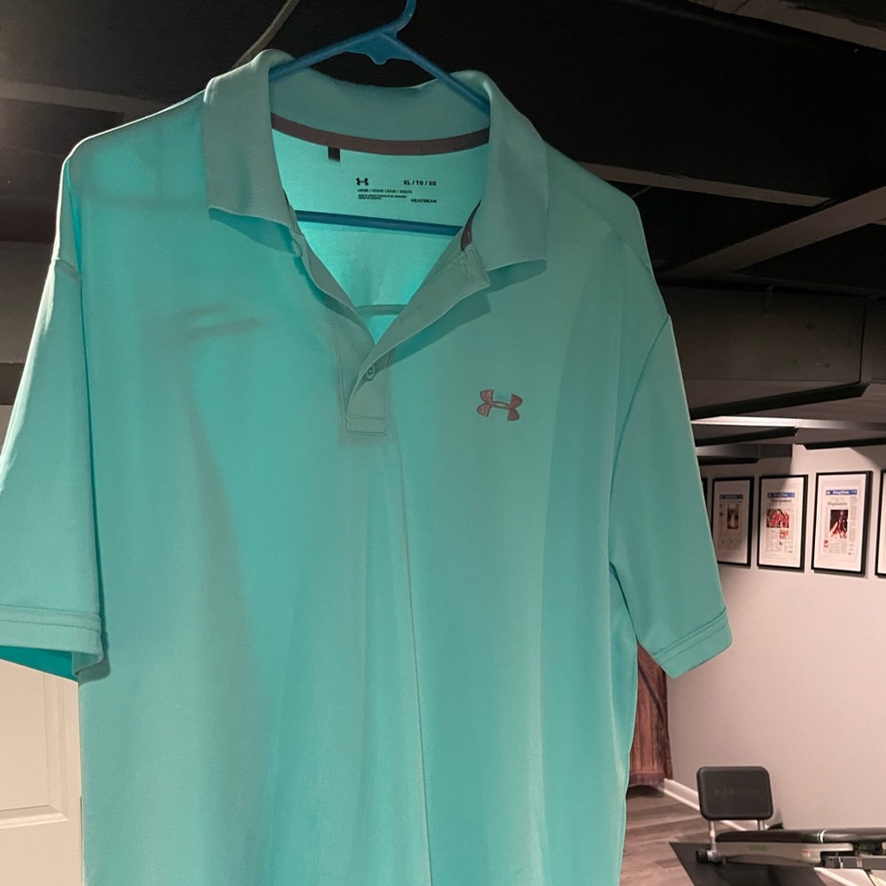 Under Armour - XL - Golf Polo - light blue